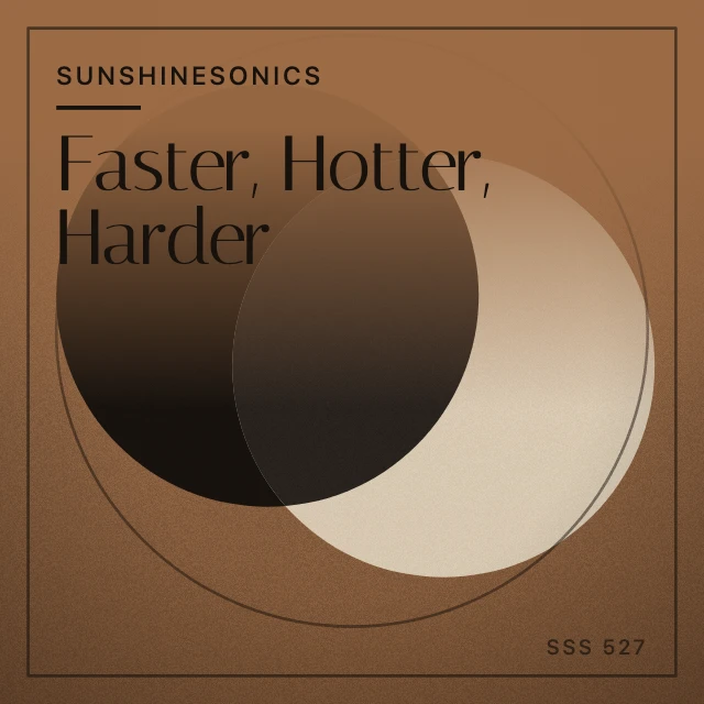Pochette de Faster, Hotter, Harder
